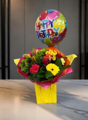 Vibrant Birthday.