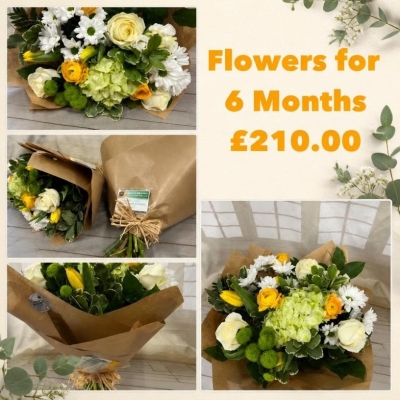 Flowers for 6 months.