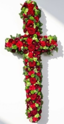 Cross   Loose Red & Lime
