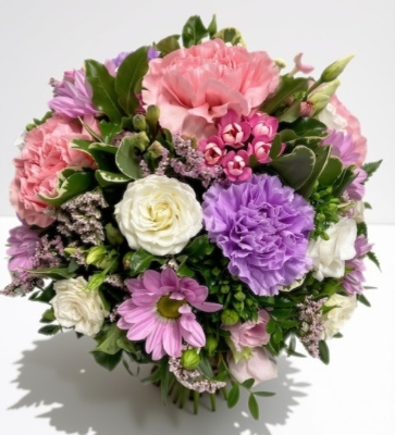 Loose Posy Pink, Lilac & White