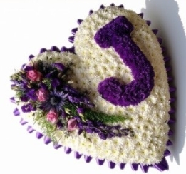 Heart based with Initial Letter