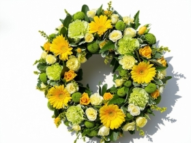 Yellow & Lime Wreath